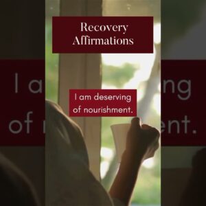 3 Recovery Affirmations #eatingdisorderrecovery #recovery #affirmations
